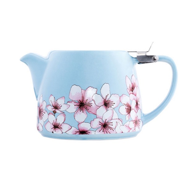 Alfred Ceramic and Stainless Steel One-Cup Teapot - Picture 1 of 10